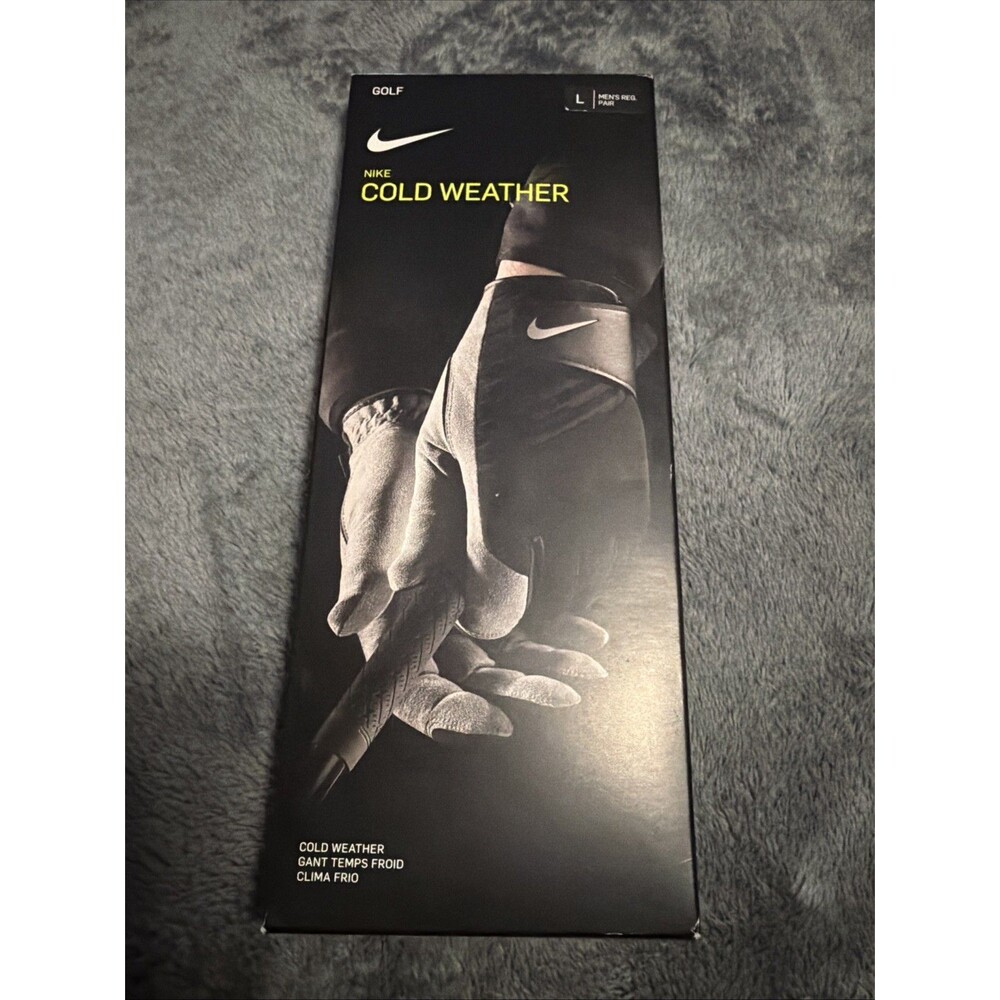 LARGE PAIR REGULAR NIKE Golf Cold Weather Gloves